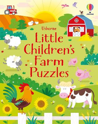 Book cover for Little Children's Farm Puzzles