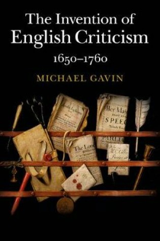 Cover of The Invention of English Criticism