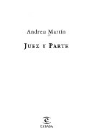 Cover of Juez y Parte