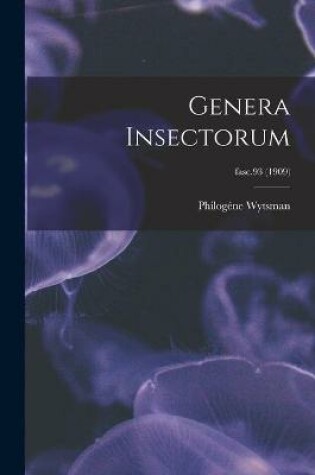 Cover of Genera Insectorum; fasc.93 (1909)