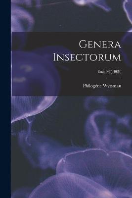 Cover of Genera Insectorum; fasc.93 (1909)