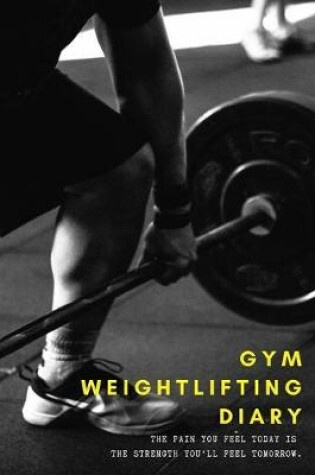 Cover of Gym Weightlifting Diary