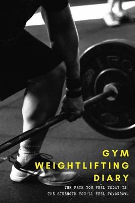 Book cover for Gym Weightlifting Diary