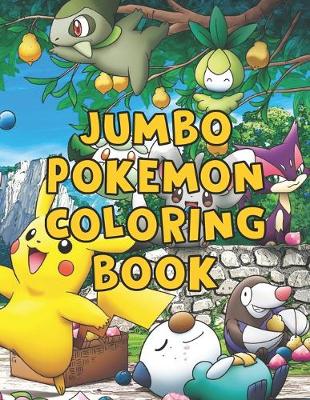 Book cover for Jumbo Pokemon Coloring Book