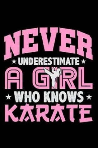 Cover of Never Underestimate a Girl Who Knows Karate