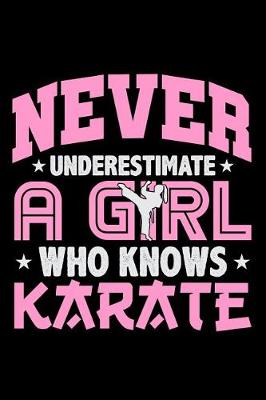 Book cover for Never Underestimate a Girl Who Knows Karate