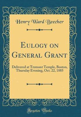 Book cover for Eulogy on General Grant