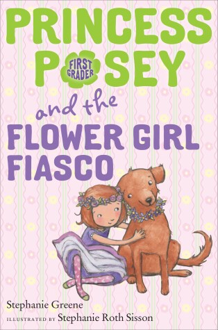 Book cover for Princess Posey and the Flower Girl Fiasco