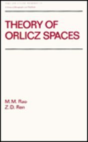 Cover of Theory of Orlicz SPates