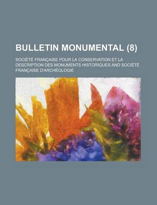 Book cover for Bulletin Monumental (8)