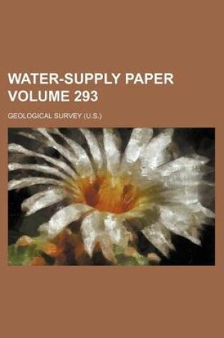 Cover of Water-Supply Paper Volume 293