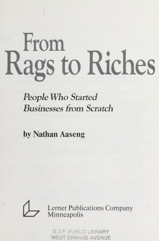 Cover of From Rags To Riches