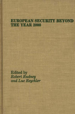 Cover of European Security Beyond the Year 2000