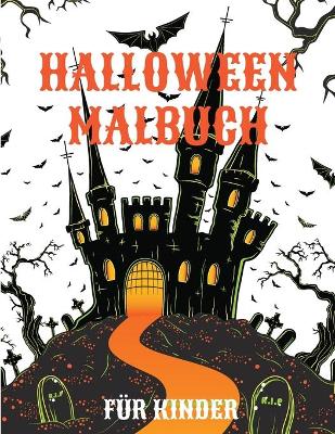 Book cover for Halloween Malbuch