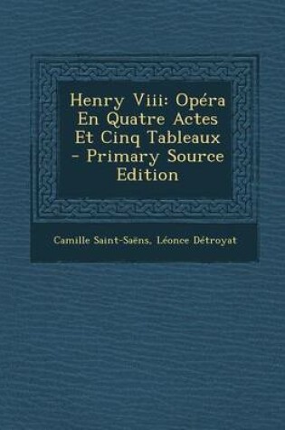 Cover of Henry VIII