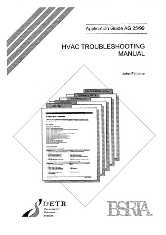 Book cover for HVAC Troubleshooting Manual