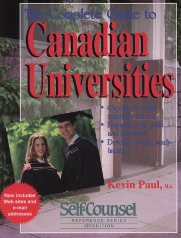 Book cover for Complete Guide to Canadian Universities