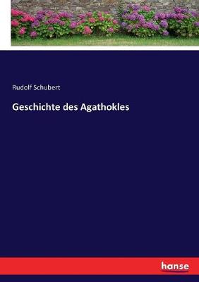 Book cover for Geschichte des Agathokles