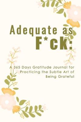 Book cover for Adequate as F*ck