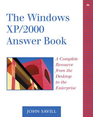 Book cover for The Windows XP/2000 Answer Book