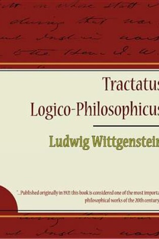 Cover of Tractatus Logico-Philosophicus - Ludwig Wittgenstein
