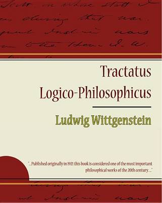 Book cover for Tractatus Logico-Philosophicus - Ludwig Wittgenstein