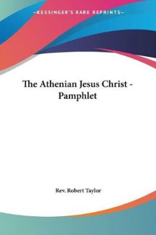 Cover of The Athenian Jesus Christ - Pamphlet