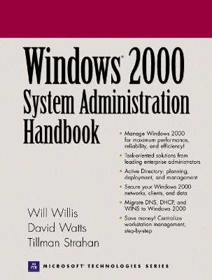 Book cover for Windows 2000 System Administration Handbook