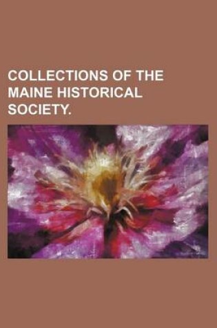 Cover of Collections of the Maine Historical Society.