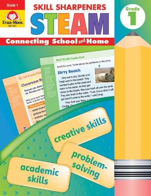 Book cover for Skill Sharpeners: Steam, Grade 1 Workbook