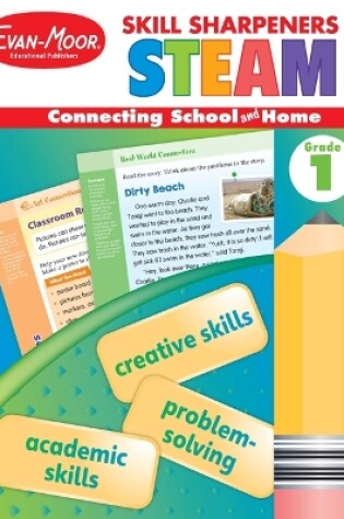 Cover of Skill Sharpeners: Steam, Grade 1 Workbook