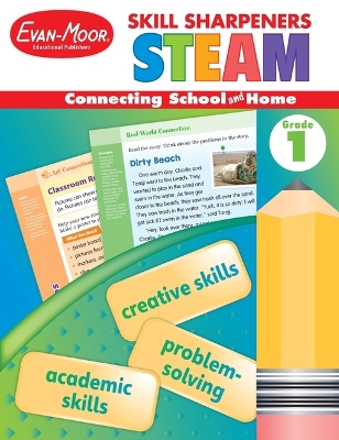 Book cover for Skill Sharpeners: Steam, Grade 1 Workbook