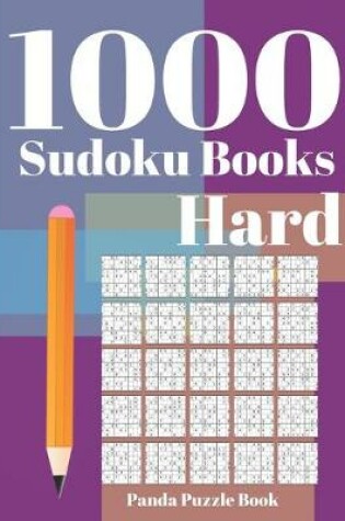 Cover of 1000 Sudoku Books Hard