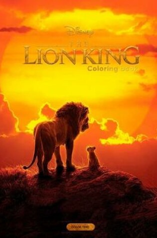 Cover of The Lion King Coloring Book