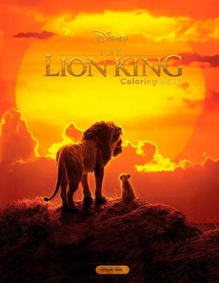 Book cover for The Lion King Coloring Book