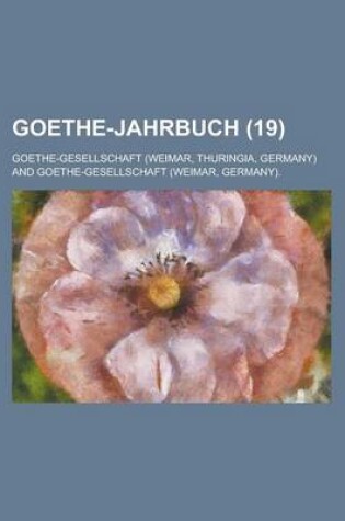 Cover of Goethe-Jahrbuch (19)
