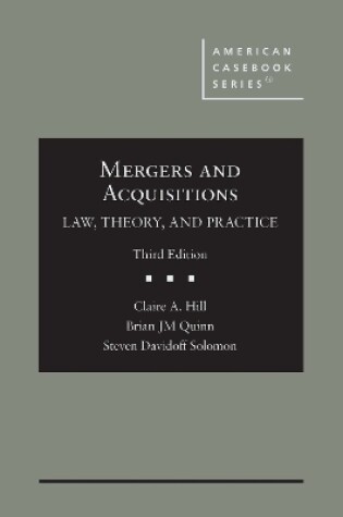 Cover of Mergers and Acquisitions