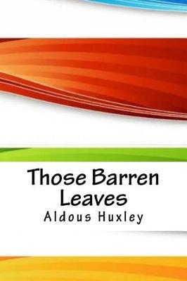 Book cover for Those Barren Leaves