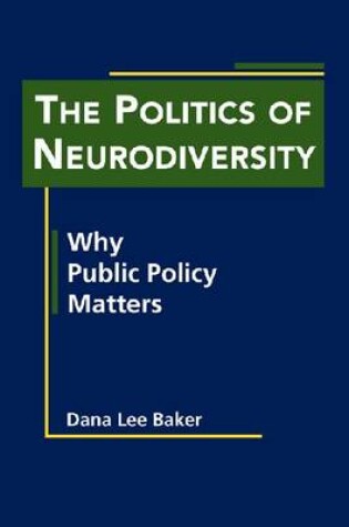 Cover of Politics of Neurodiversity