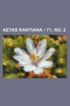 Book cover for Aetas Kantiana