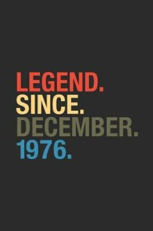 Cover of Legend Since December 1976