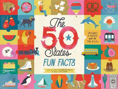 Book cover for The 50 States: Fun Facts