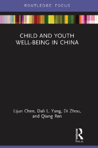 Cover of Child and Youth Well-being in China