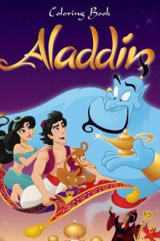 Cover of Aladdin Coloring Book