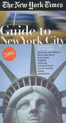 Book cover for The New York Times Guide to New York City