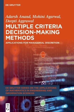 Cover of Multiple Criteria Decision-Making Methods