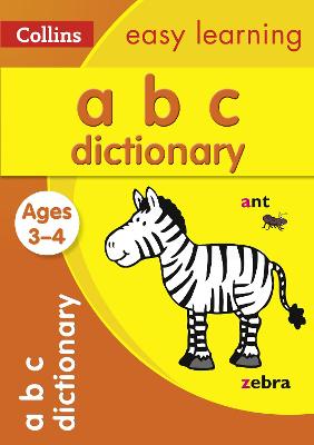Book cover for ABC Dictionary Ages 3-4