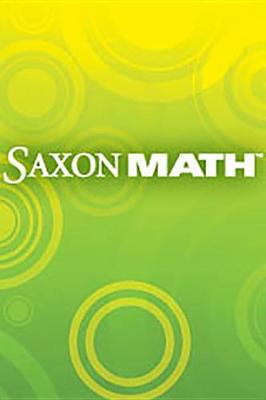 Book cover for Saxon Math Intermediate 4