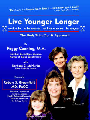 Cover of Live Younger Longer with These Eleven Keys