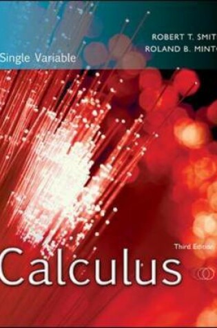 Cover of Calculus, Single Variable